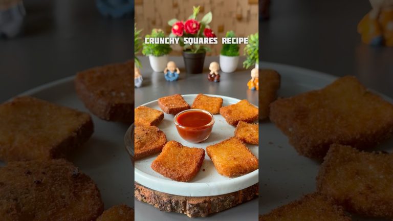 Trending recipe of crunchy square recipes #shorts #recipe #samosa #potato #bread