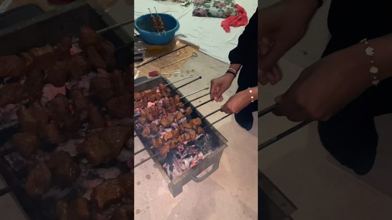 Bbq scene eid day 3 💌♥️#eid #bbq #food #fyp