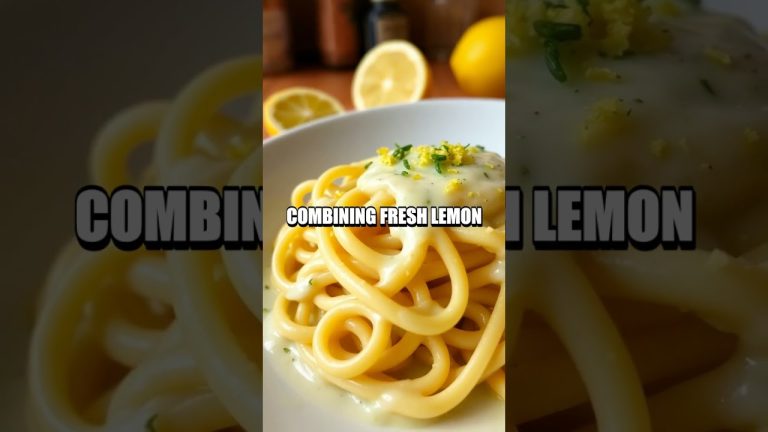 Lemon Basil Shrimp Pasta: A Zesty Delight!