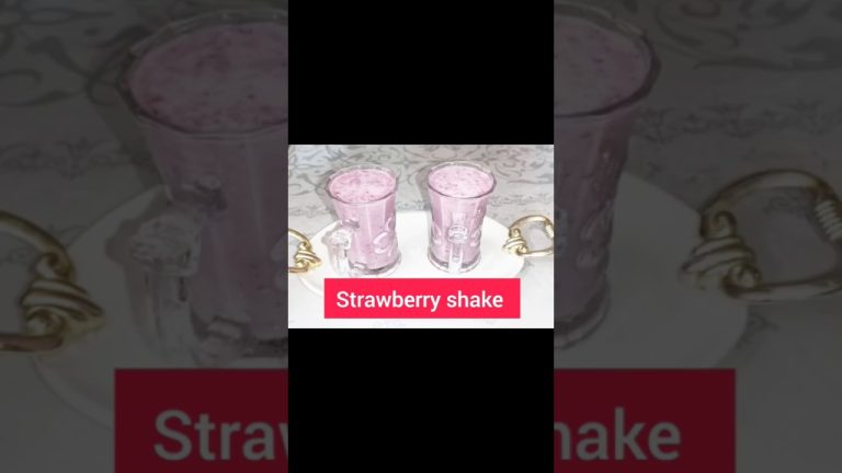 Ramadan Special  How to make Strawberry Shake 🍓🍓🍓 @DassanasVegRecipes