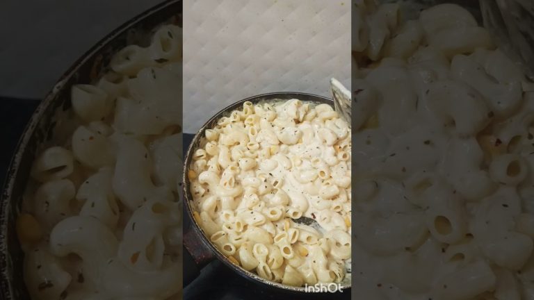 Let's make white sauce pasta with me #whitesaucepasta #recipe #easyrecipe #shorts#ytshorts#trending