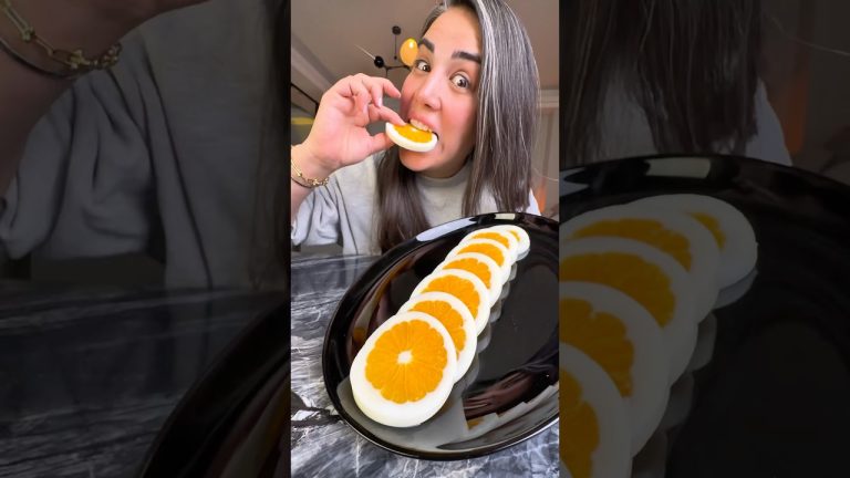 Make DELICIOUS Fruit JELLY with JUST MILK and FRUIT!🍊🥛#shorts #diy