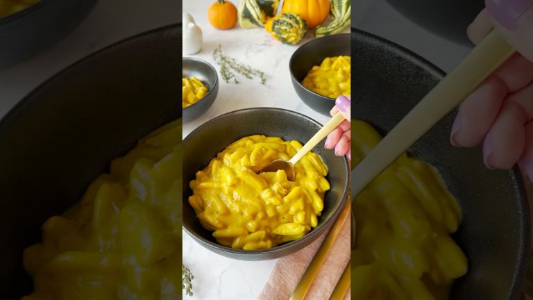 Butternut Squash Pasta 🍝 Recipe – Love At First Bite Edition #pasta #cooking #asmr #shorts