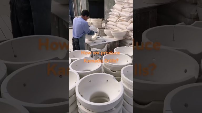 How are produce Kamado Grills? #barbecuegrills #bbq #charcoalgrill #grill #grilling #kamado