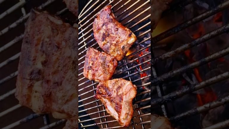 Grillowane Żeberka Bardzo Prosty Sposób. #food #cooking #keto #bbq #grill