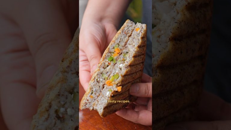 Viral No bread sandwich recipe | Quinoa Paneer sandwich | #healthy #toast #easyrecipe #sandwich