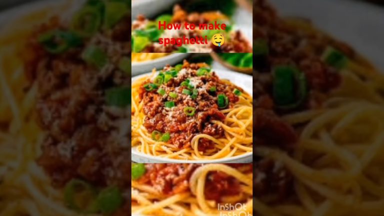 Spaghetti Bolognese recipe😃🤤#spaghetti #pasta#cooking  #shorts #viralvideo