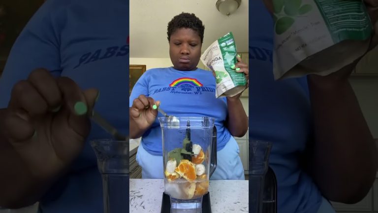 Easy moringa smoothie recipe