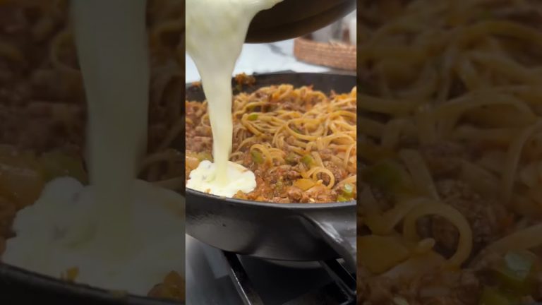 Million dollar spaghetti