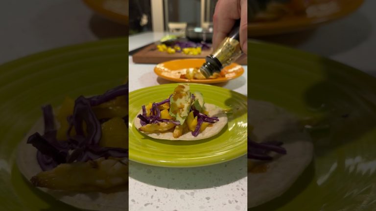 Pt. 10: King Crab Tacos #seafood #kingcrab #tacos