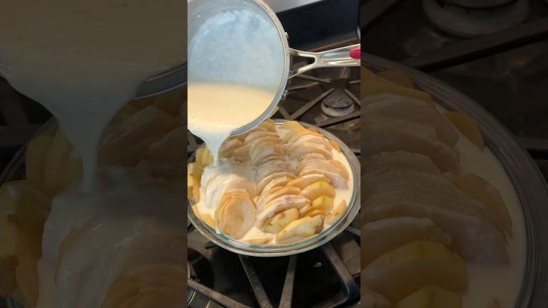 Cream scalloped potato bake 🧈🥔