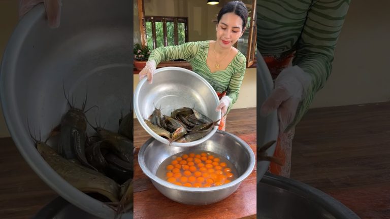 Fish soup with egg cook recipe #shortvideo #short #cooking #food #recipe