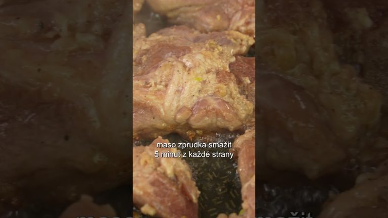 Recept na vepřovou krkovici ve fantastické omáčce. Tak jednoduché a přitom vynikající