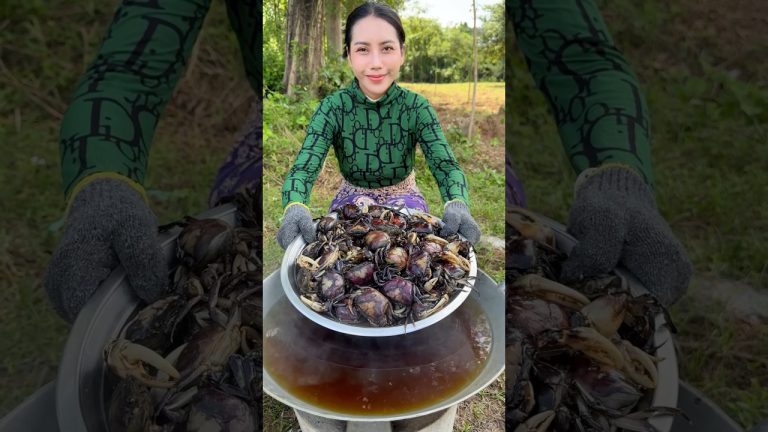 Crab crispy cook recipe #food #recipe #cooking #shortsvideo #shorts