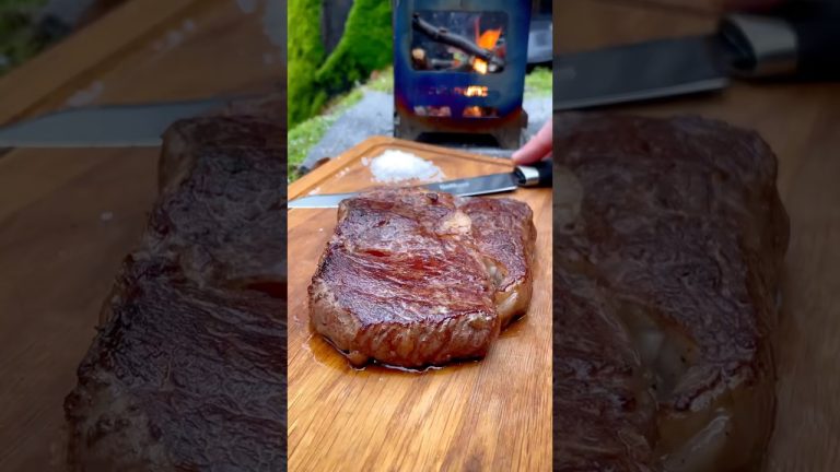 WAGYU🥩 in the WOODS🌲- ➡️ Too RAW🤮 or PERFECT😍⁉️