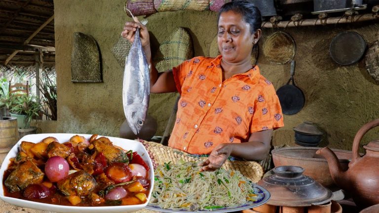 fried fish. Here is a different fish recipe for village taste  .village kitchen recipe