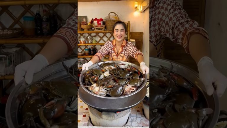 Yummy mud crabs 🦀 cooking by Mommy chef 👩‍🍳