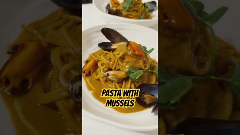 Pasta with mussels my way