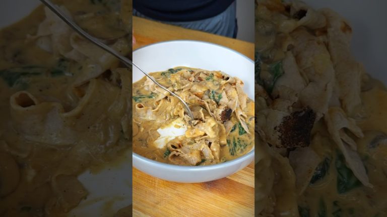 How to make chicken stroganoff | Easy creamy chicken recipes #asmr #oddlysatisfying