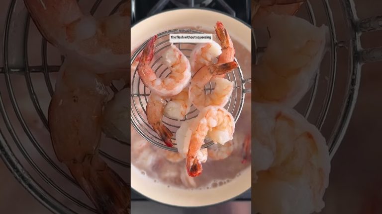 Cooked vs Overcooked Shrimp