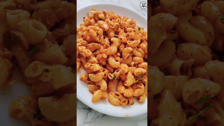 Macaroni Pasta Indian Style #pastarecipe #macaronipastarecipe #shorts #ytshorts