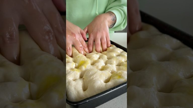 Focaccia has to be my all time favourite bread and it’s SO easy to make!!