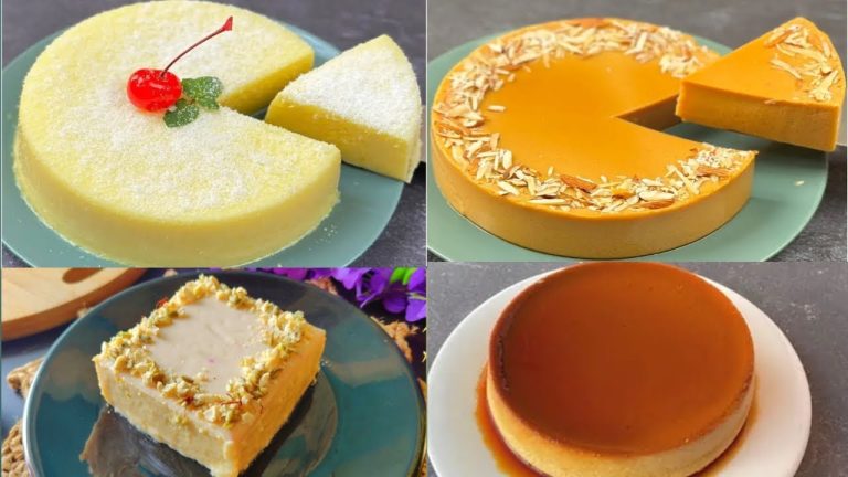 4 Easy Dessert Recipes That any one can make in Minutes | Milk Pudding Dessert Recipe | Milk Sweets