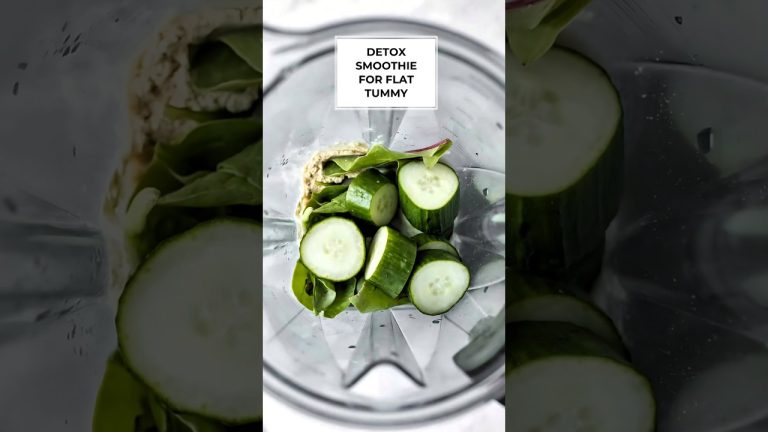 DETOX SMOOTHIE |Green Smoothie Recipes: Best Green Detox Smoothie Recipe For Weight Loss #shorts