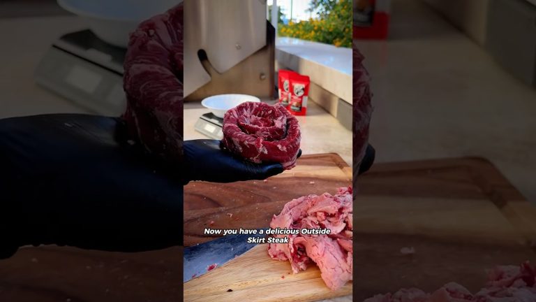 How to prep Costco outside skirt steak