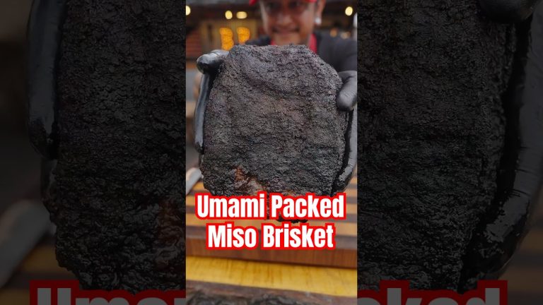 Umami packed Miso Brisket #brisket #brisketburntends #smokedbrisket #misobrisket #umami #tftibbq