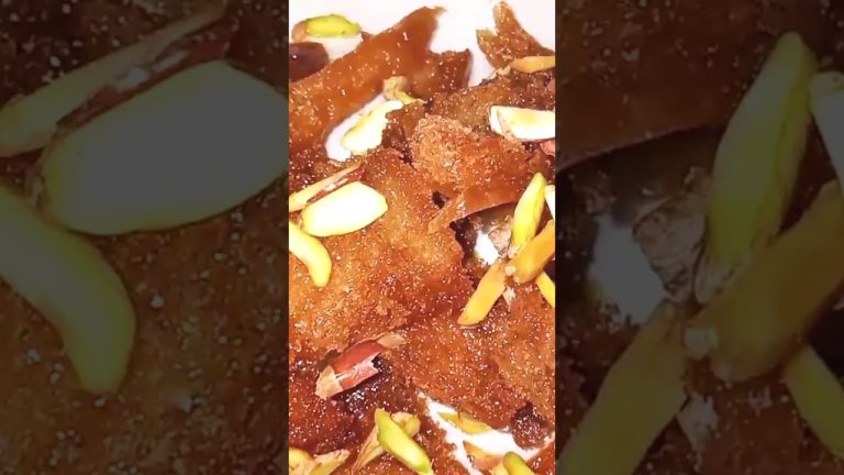 only bread and Chashni easy desert | Indian dessert recipes#indiandessert#shortsfeed #recipe#shorts