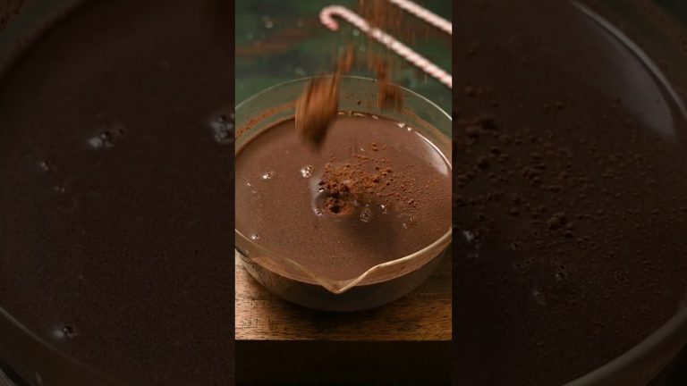 Decadent Peppermint Hot Chocolate