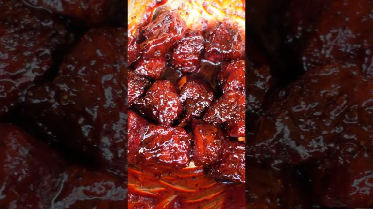 Pork Brisket Burnt Ends #burntends #brisketburntends #porkbrisket #bbqfood #bbq #tftibbq