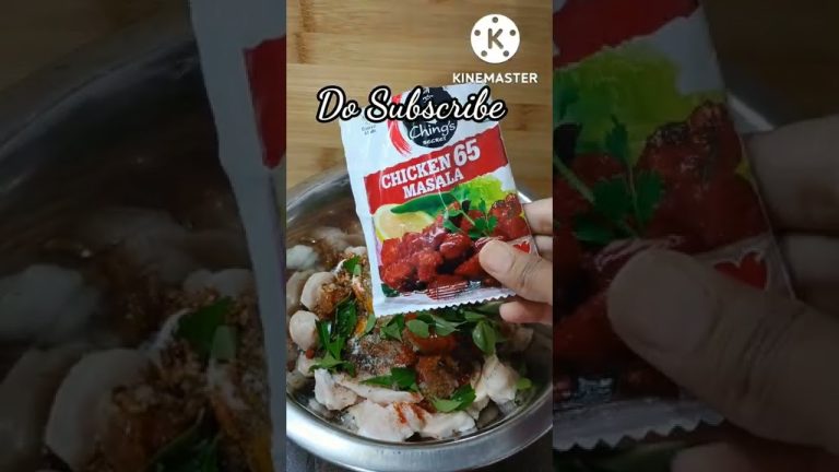 Simple And Easy Chicken Starter Recipe|Chicken 65| #shorts #youtubeshorts #chickenrecipe #chicken65|