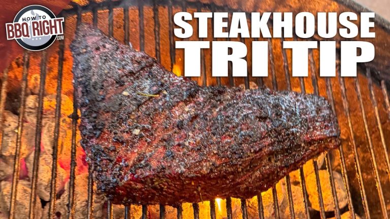 Reverse Seared Tri Tip – basted with a Steakhouse Butter