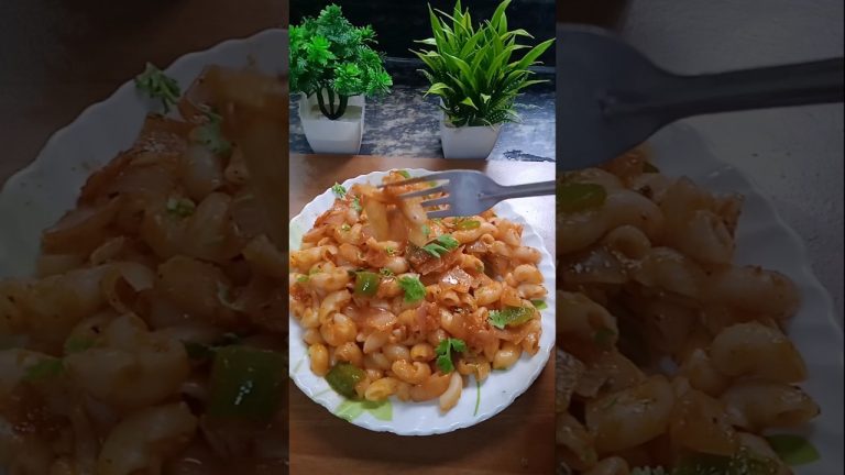 Tomato Pasta Macroni Recipe💜 | #pasta #tomatopasta #pastarecipe #pastalover #macroni #pastarecipes