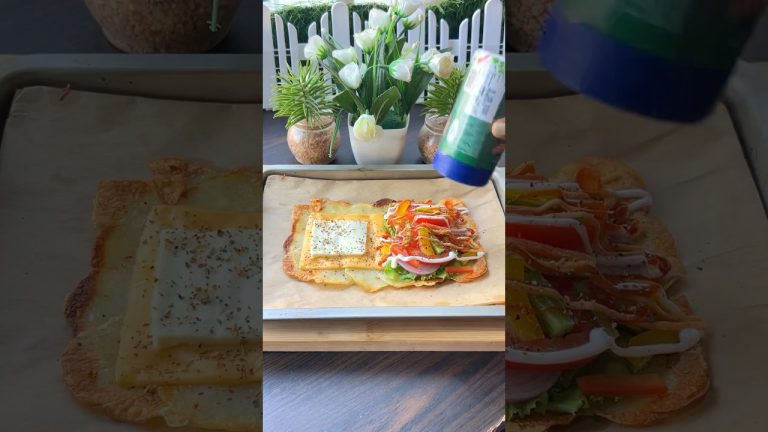 #shorts No Bread Sub Sandwich #easyrecipes #ashortaday