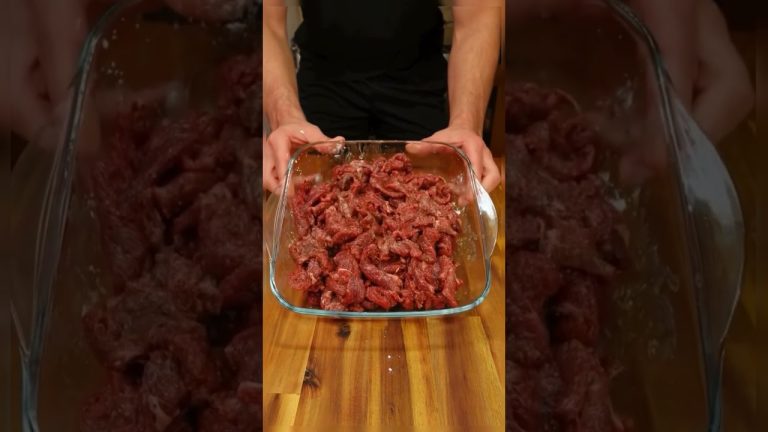 High Protein Beijing Beef Rice Bowls | Easy Fakeaway Meal Prep Under 535 Calories! 🍲🔥