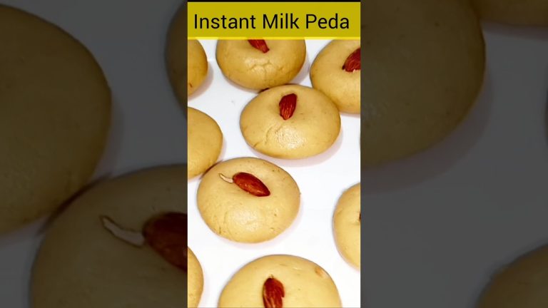 Instant Peda Recipe | दूध पेडा #Instant #peda #recipe #Indian #Sweet #Shorts #Mithai #dessert