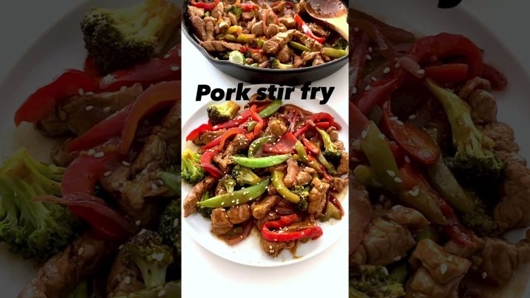 pork stir fry