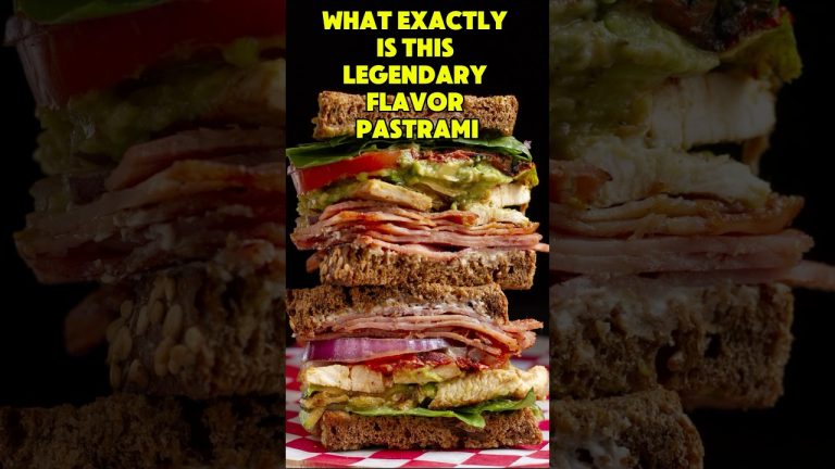 Indispensable for Meat Lovers: Pastrami Recipe! 🔥