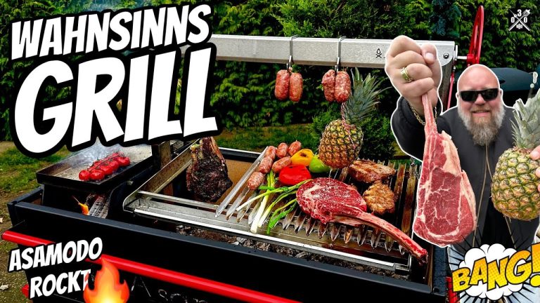 FEUERMASCHINE 🔥 Der BRASA von Asamodo im TEST – 030 BBQ