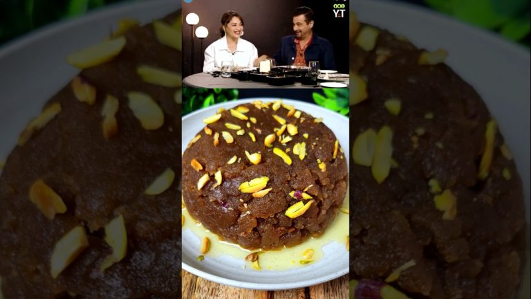 Madhuri Dixit’s Favorite Food: Delicious Kada Prasad Recipe #shorts #kadaprasad