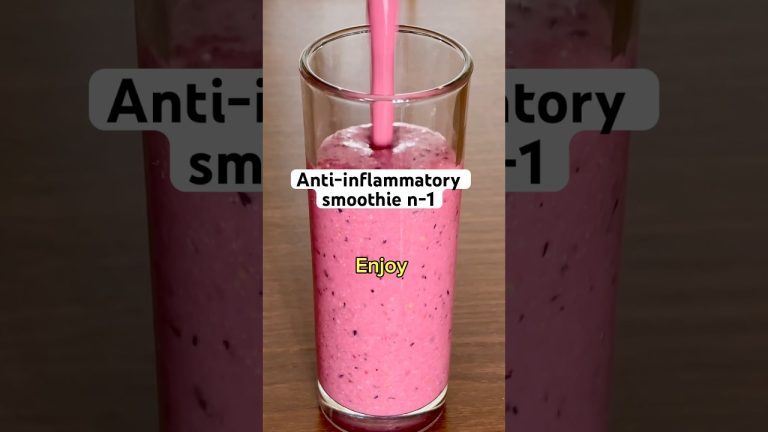 This smoothie is a game changer! Try it!