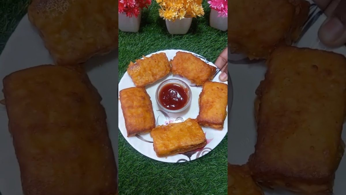 Bread Potato Bites Recipe | Trending Bread Pakoda Recipe #shorts #ytshorts #bread #potato #recipe