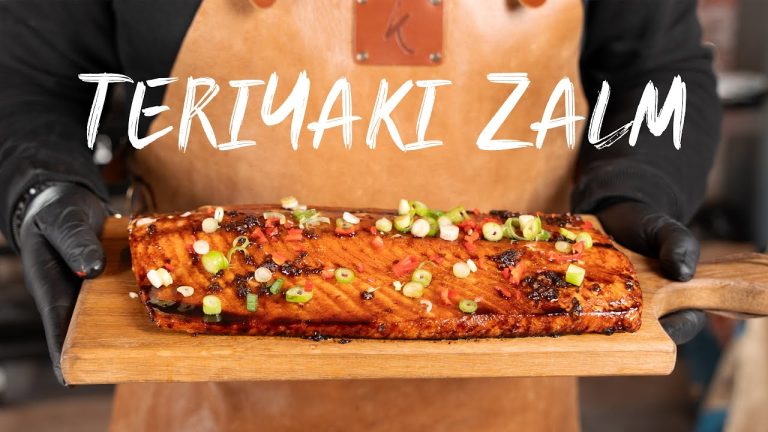 Zo maak je de lekkerste TERIYAKI ZALM op de BBQ | Kolenboertje