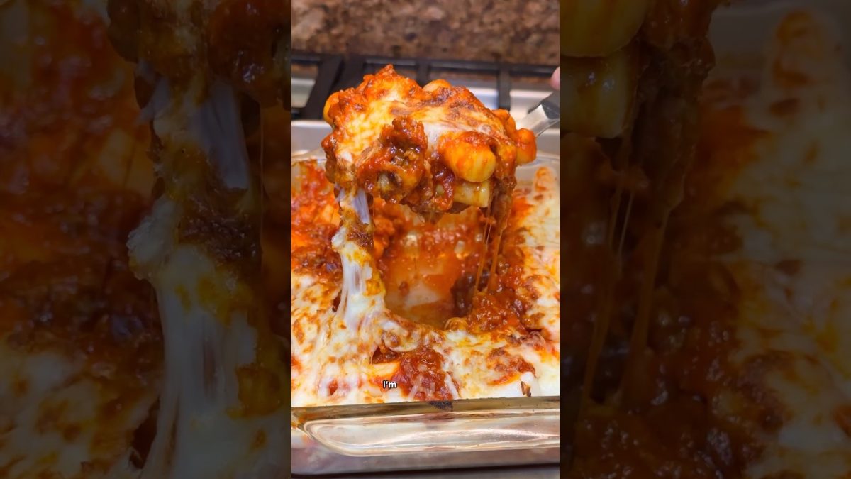 Making Tteokbokki Lasagna #lasagna #koreanfood #recipe