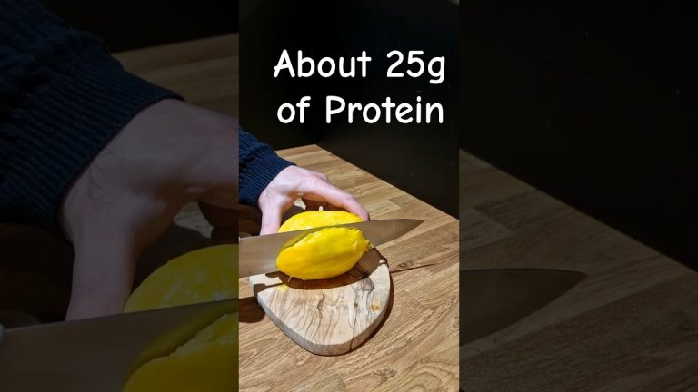 High Protein Mango Smoothie #healthysmoothierecipes #smoothielove