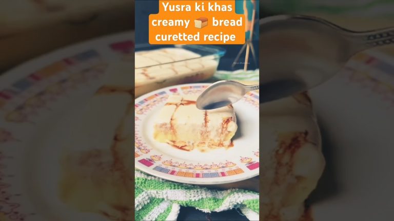 Yusra ki khas recipe / creamy 🍞 bread cultured recipe #yusra#shaz#cooking