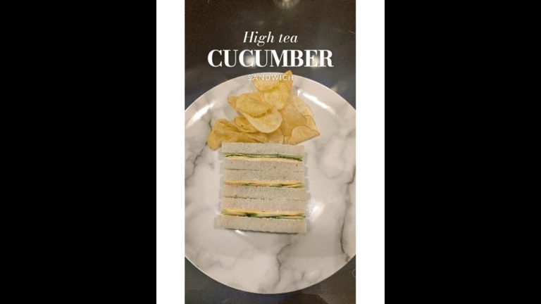 Elegant High Tea Cucumber Sandwiches | Classic & Easy Recipe